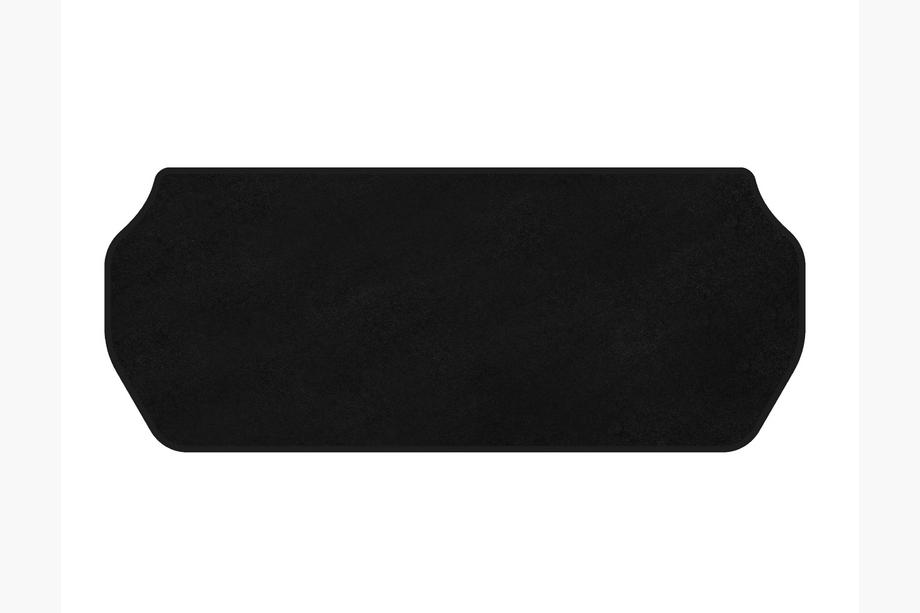 Opel Zafira A 1998-2005 Tapis de coffre textile Classic (jusqu'à la 3e rangée, 2003-2005, 7 places, Noir) Photo 1