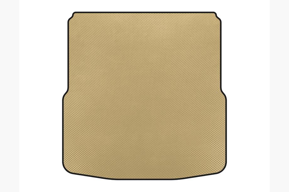 Skoda Superb 2009-2015 Tapis de coffre (double plancher, SW, Beige) Photo 1
