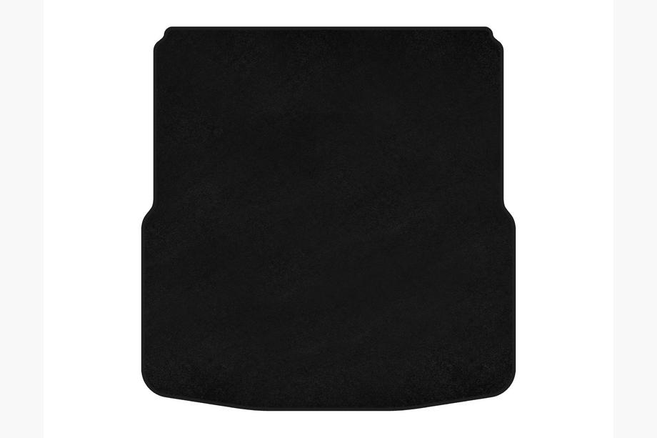 Skoda Superb 2009-2015 Tapis de coffre textile Classic (double plancher, SW, Noir) Photo 1