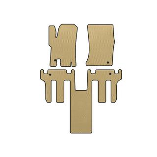 Tapis de sol EVA 2004-2008 (2 rangées, Beige) Ssang Yong Rodius