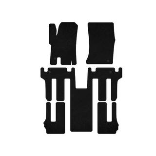 Tapis de sol textiles Classic 2004-2008 (3 rangées, Noir) Ssang Yong Rodius photo 1