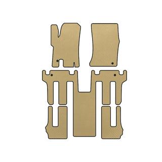 Tapis de sol EVA 2004-2008 (3 rangées, beige) Ssang Yong Rodius