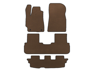 Toyota Highlander 2008-2013 Tapis de sol EVA (3 Rangées, Marron) photo 1
