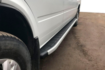 Mercedes Sprinter W901/902/903/904/905 1995–2006 Marchepieds latéraux Fullmond (2 pcs, aluminium) Empattement Long photo 1