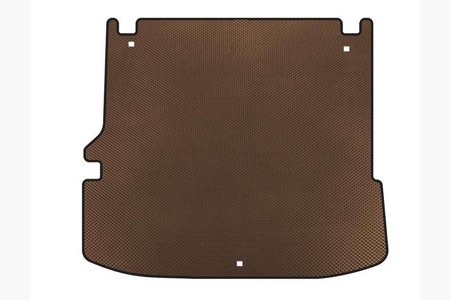 Toyota Highlander 2019- Tapis de coffre EVA V2 (avec caisson de basses, 7 places, Marron) Photo 1