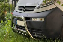 Opel Vivaro 2001–2015 Pare-buffle WT003-4 (Inox) Avec Inscription photo 4