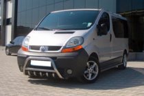 Opel Vivaro 2001–2015 Pare-buffle WT003-4 (Inox) Avec Inscription photo 13