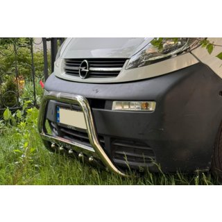 Pare-buffle WT003-4 (Inox) Opel Vivaro 2001–2015 photo 4