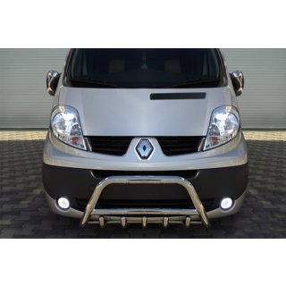 Pare-buffle WT003-4 (Inox) Opel Vivaro 2001–2015 photo 3