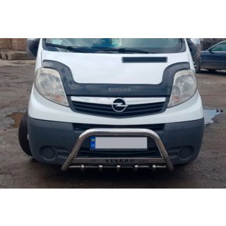 Pare-buffle WT003-4 (Inox) Opel Vivaro 2001–2015 photo 2