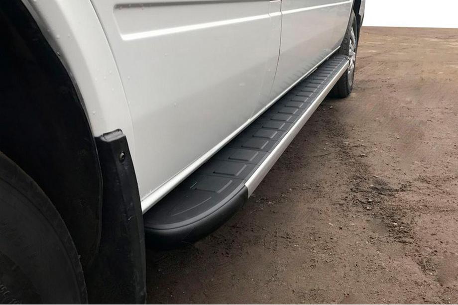 Volkswagen LT 1995-2006 Marchepieds Latéraux Duru (2 pcs, Aluminium) Image