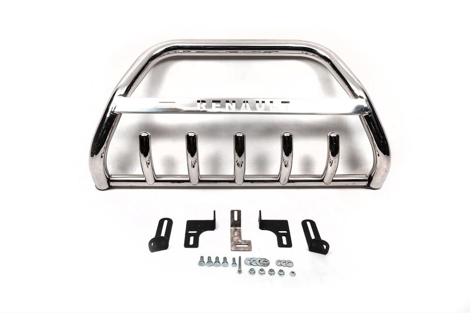 Renault Trafic 2001–2015 Pare-buffle WT003-4 (Inox) Photo 4