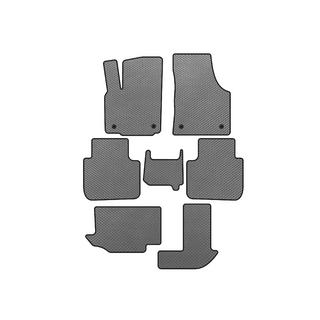 Tapis de sol EVA (3 Rangées, 7 Places, Gris)