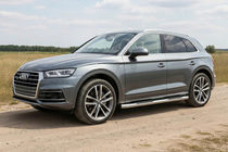 Audi Q5 2017-2025 Barres Latérales (2 pcs, Inox) photo 1