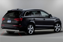 Audi Q7 2005-2015 Protection Arriere AK002 (Inox) photo 1