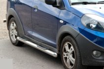 Chery Beat 2009-2015 Tubes Latéraux (2 pcs, Inox) photo 1
