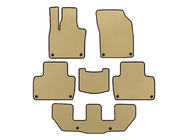 Volvo XC90 2015- Tapis de sol EVA (3 Rangées, Beige) photo 1