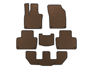 Volvo XC90 2015- Tapis de sol EVA (3 Rangées, Marron) photo 1