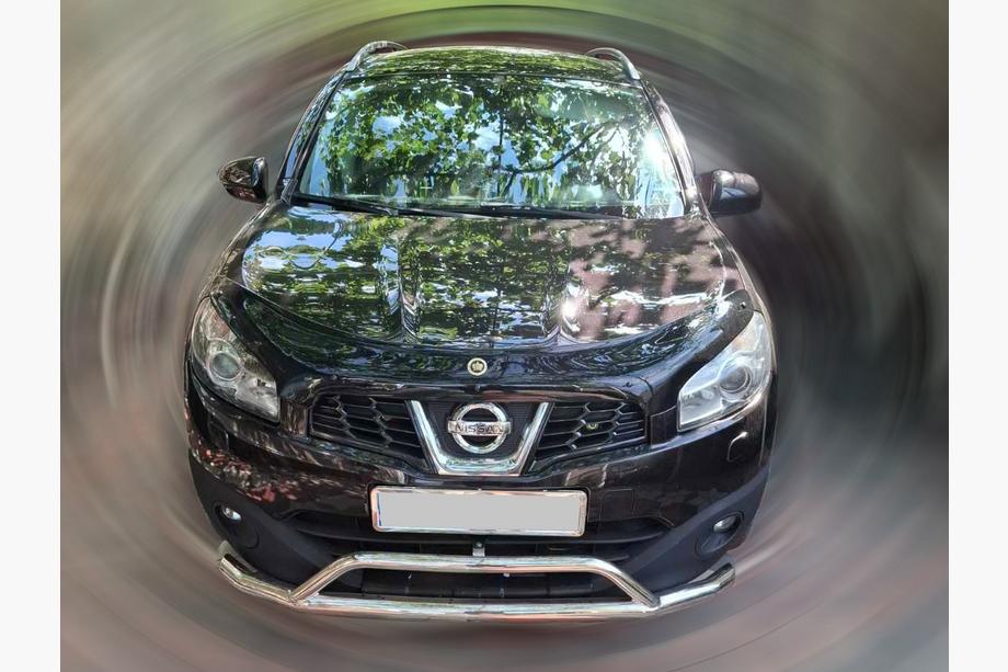 Nissan Qashqai 2010-2014 Protection avant (inox) Image