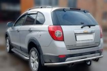 Chevrolet Captiva 2006-2019 Protection Arriere AK005 (Inox) photo 3