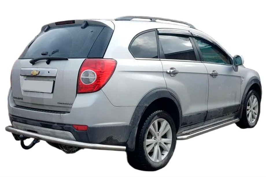 Chevrolet Captiva 2006-2019 Protection Arriere AK005 (Inox) Image