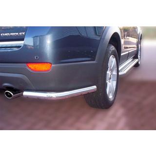 Coins arrières AK003 (2 pcs, inox) Chevrolet Captiva 2006-2019