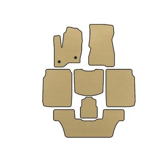 Tapis de sol EVA (3 Rangées, 2013-2019, Beige)