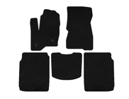 Ford Flex 2009-2019 Tapis de sol textile Deluxe (2 rangées, 2013-2019, noir) photo 1