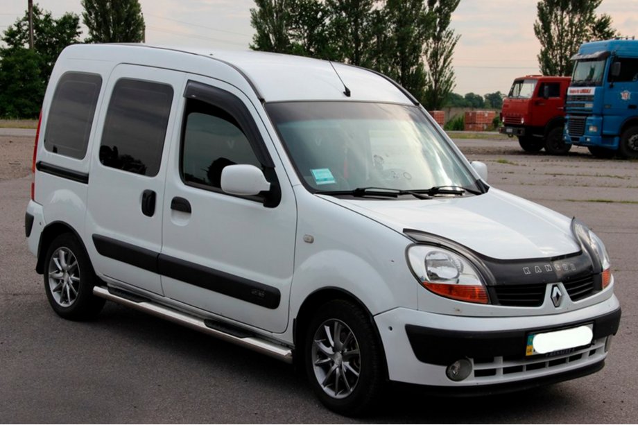Renault Kangoo 1998-2008 Tubes Latéraux (2 pcs, Inox) Photo 4