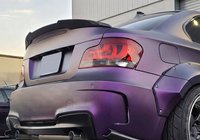 BMW 1 Series E81/E82/E87/E88 2004-2011 Aileron style M4 (pour E82, noir brillant) photo 1