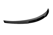BMW 1 Series E81/E82/E87/E88 2004-2011 Aileron style M4 (pour E82, noir brillant) photo 5