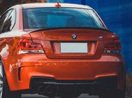 BMW 1 Series E81/E82/E87/E88 2004-2011 Aileron P-Style (pour E82, Noir Brillant) photo 1