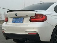 BMW 2 Series F22/F23 2014-2021 Aileron P-Style (pour F22, Noir Brillant) photo 1
