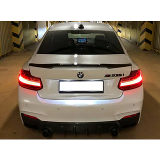 Aileron style M4 (pour F22, noir brillant)