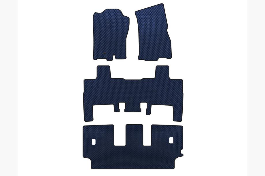 Ford Expedition 2007-2017 Tapis de sol EVA (2007-2014, Bleu) Image