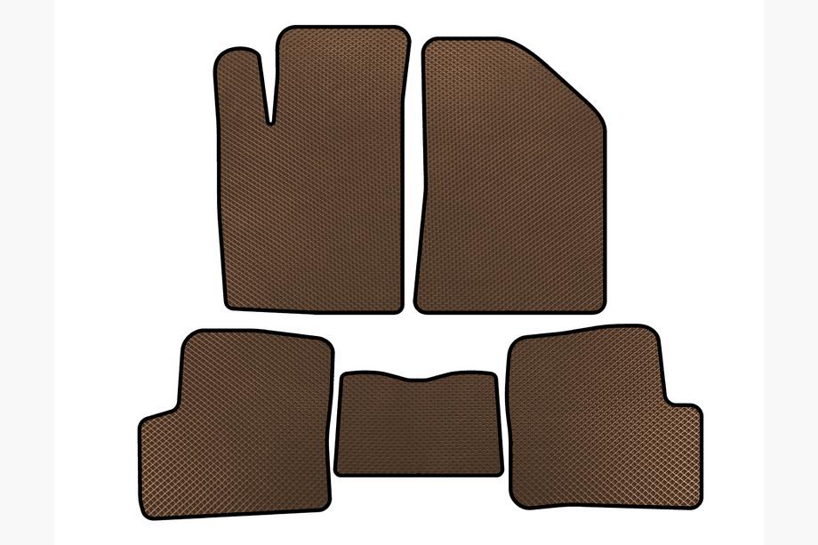 Geely FC 2006-2011 Tapis de sol EVA (Marron) Image