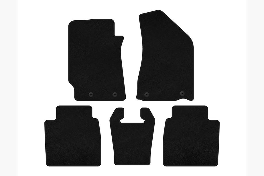 Geely Emgrand EC8 Tapis de sol textile Premium (SD, Noir) Image