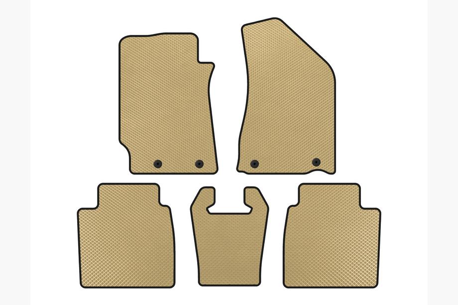 Geely Emgrand EC8 Tapis de sol EVA (SD, Beige) Image