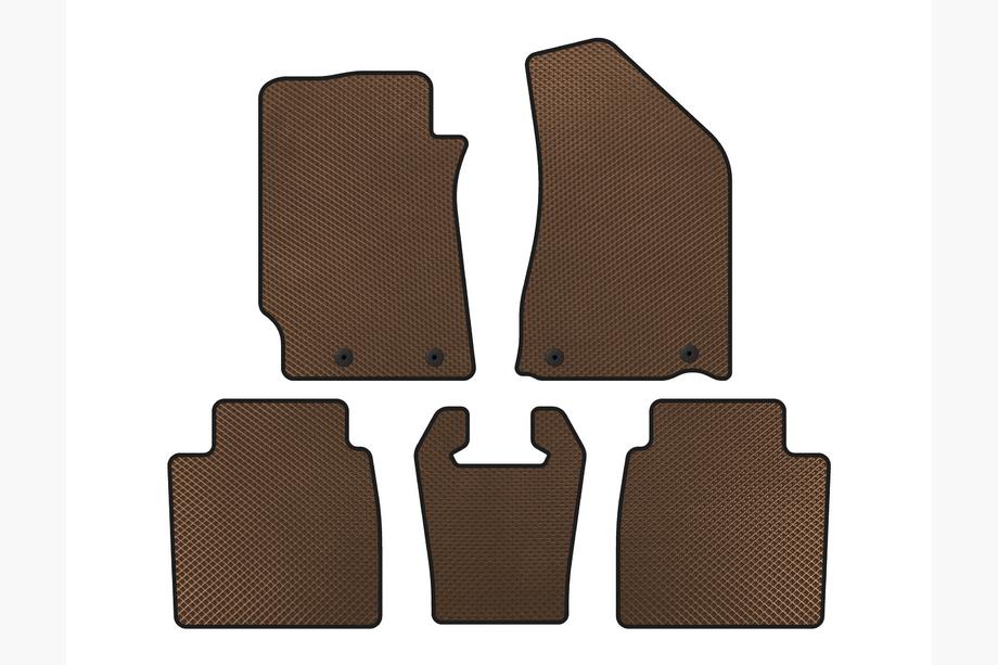 Geely Emgrand EC8 Tapis de sol EVA (SD, Marron) Image