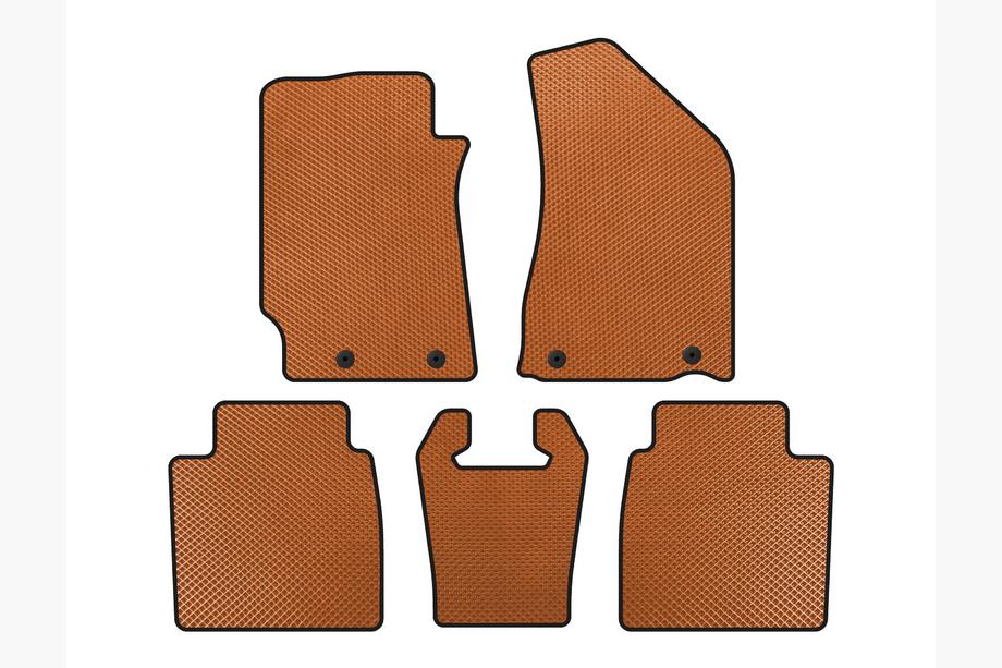 Geely Emgrand EC8 Tapis de sol EVA (SD, Orange) Image