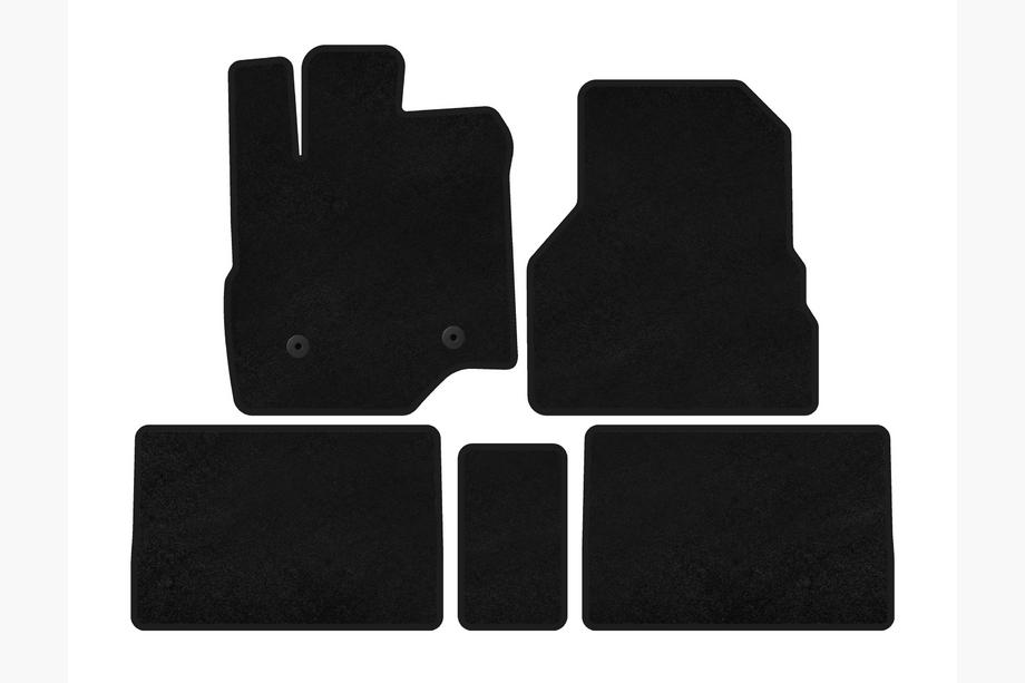 GMC Terrain 2009-2017 Tapis de sol textile Premium (Noir) Image