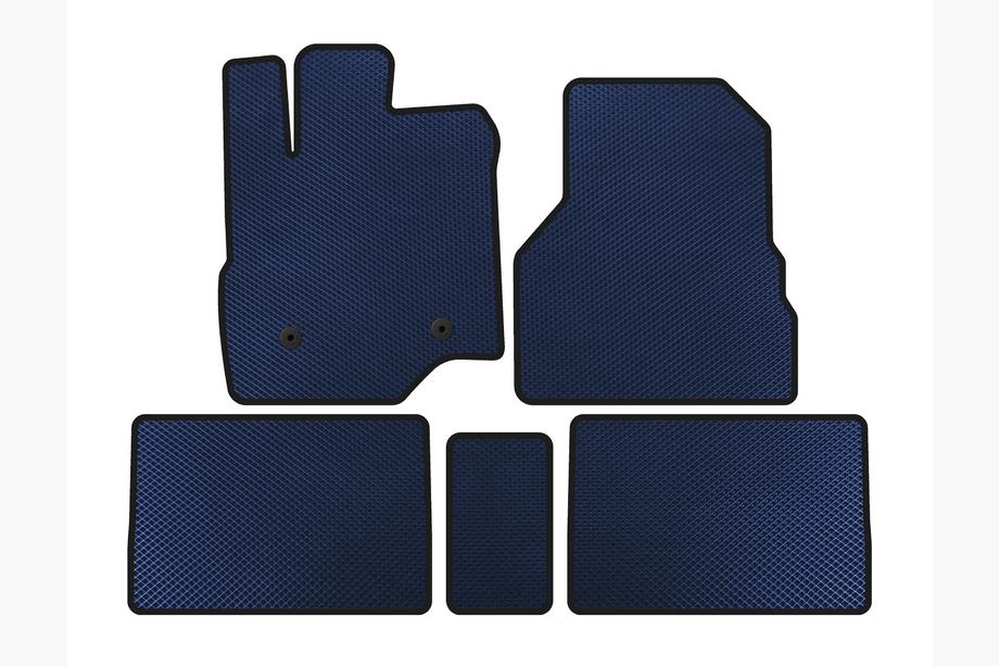 GMC Terrain 2009-2017 Tapis de sol EVA (Bleu) Image