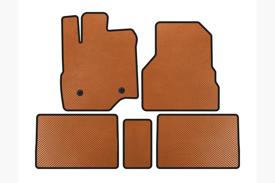 GMC Terrain 2009-2017 Tapis de sol EVA (Orange) Image
