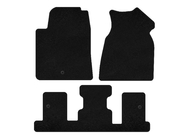GMC Acadia 2006-2017 Tapis de sol textile Classic (1+3 rangées, 2013-2017, Noir) photo 1