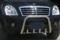 SsangYong Rexton I 2001-2017 Pare-buffle QT006 (Inox) photo 1