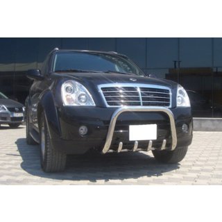 Pare-buffle QT006 (Inox) SsangYong Rexton I 2001-2017 photo 3
