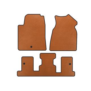 Tapis de sol EVA (1+3 rangée, 2013-2017, Orange) GMC Acadia 2006-2017