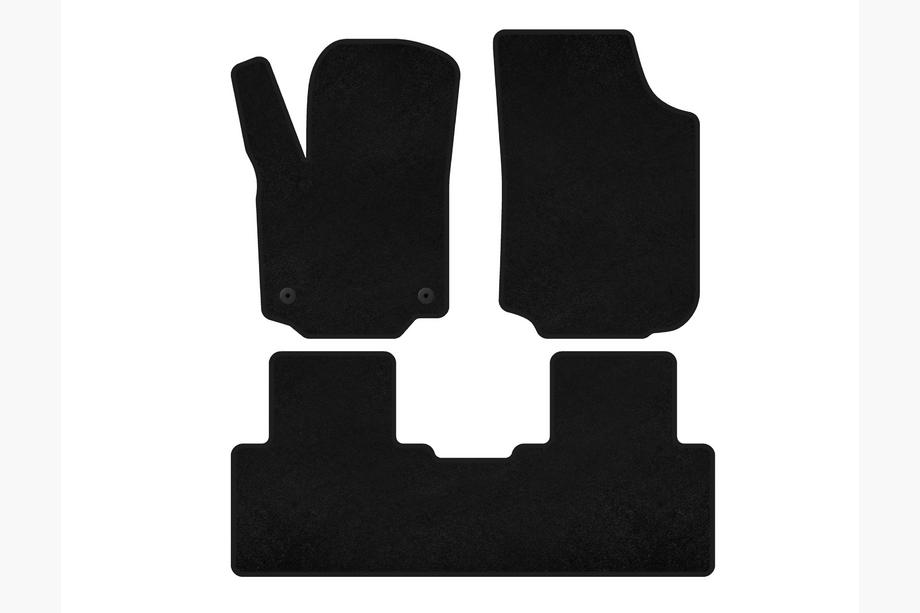 GMC Terrain 2017– Tapis de sol textile Premium (Noir) Image