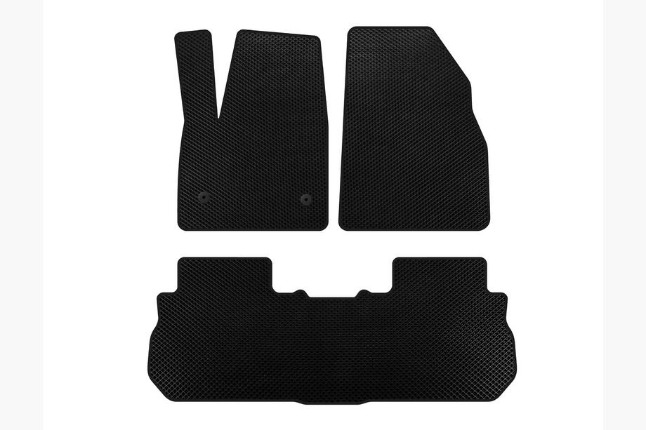 GMC Acadia 2017- Tapis de sol EVA (2 Rangées, 2017-2019, Noir) Image