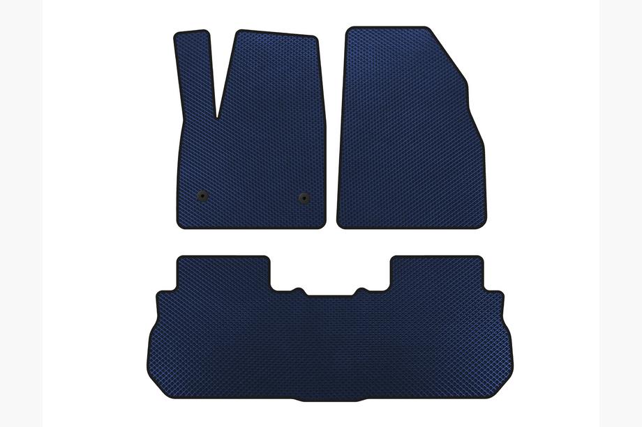 GMC Acadia 2017- Tapis de sol EVA (2 Rangées, 2017-2019, Bleu) Image